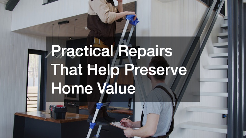 Practical Repairs That Help Preserve Home Value